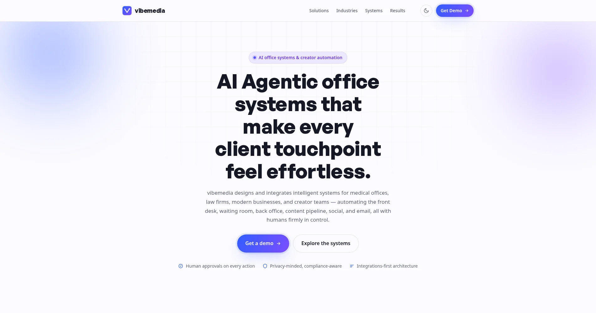 Vibemedia — agentic operations